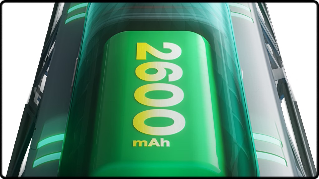 2600mAh d'autonomie